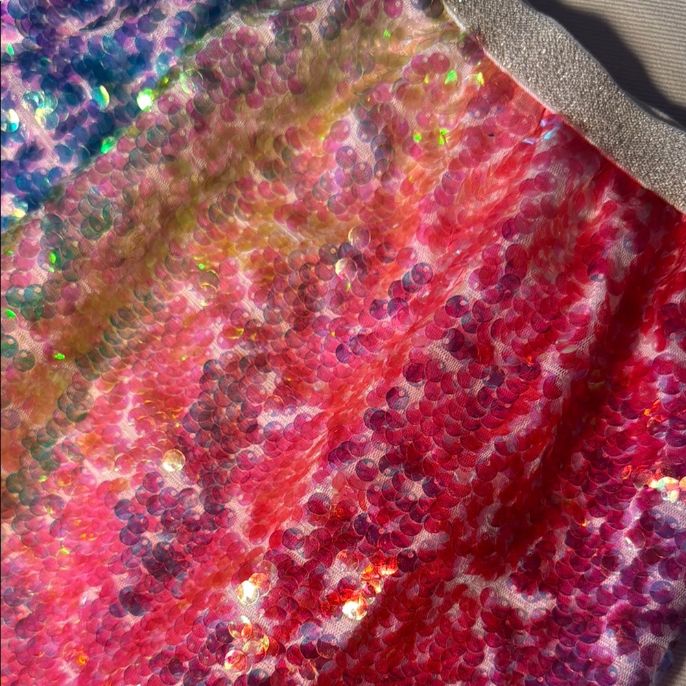 H&M Colorful Sequin Skirt - Girls 4-5Y - Picture 5 of 6